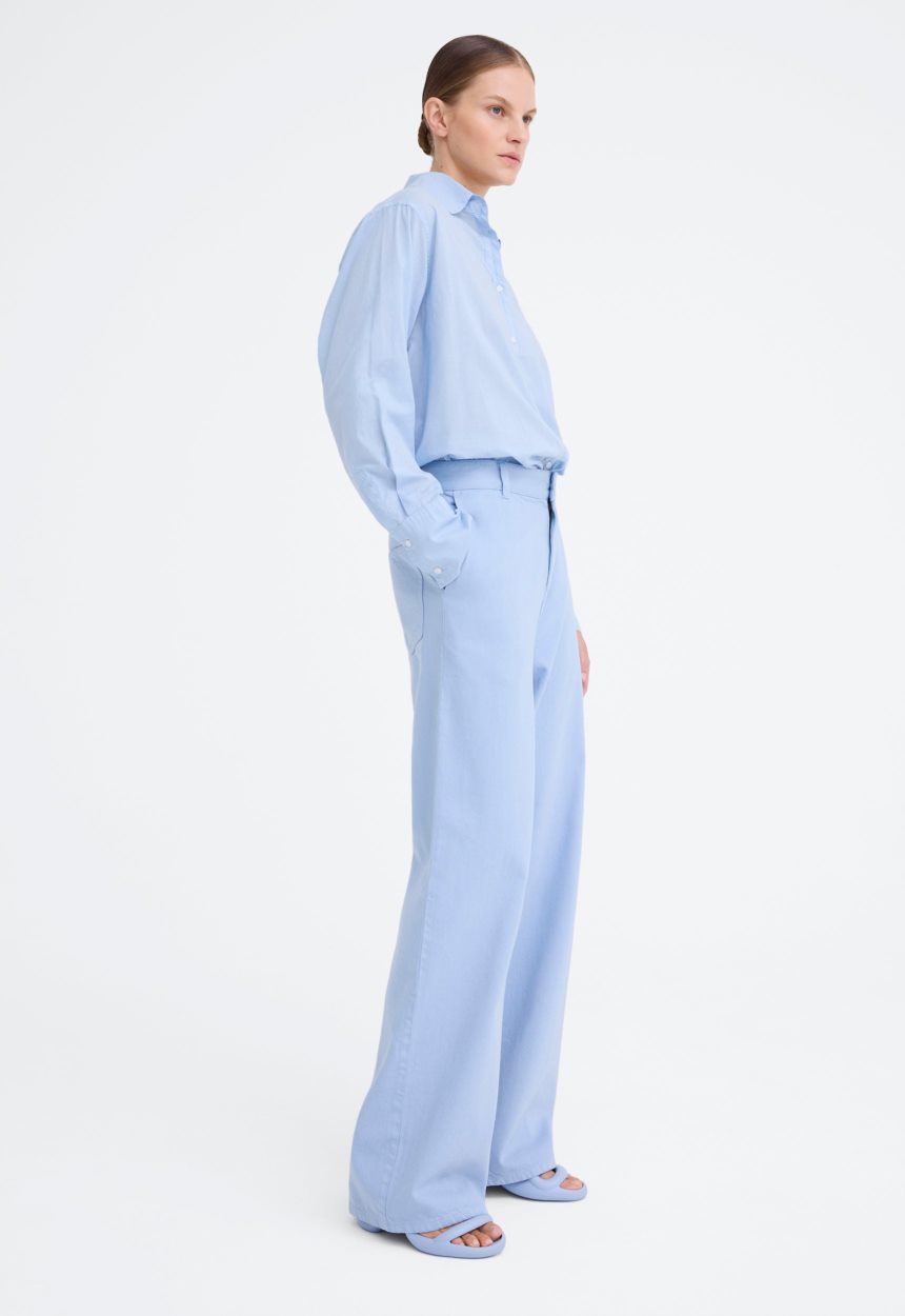 Jac+Jack Derby Pant - Pale Blue Denim